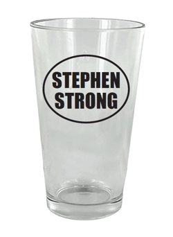 Stephen Strong Pint Glass